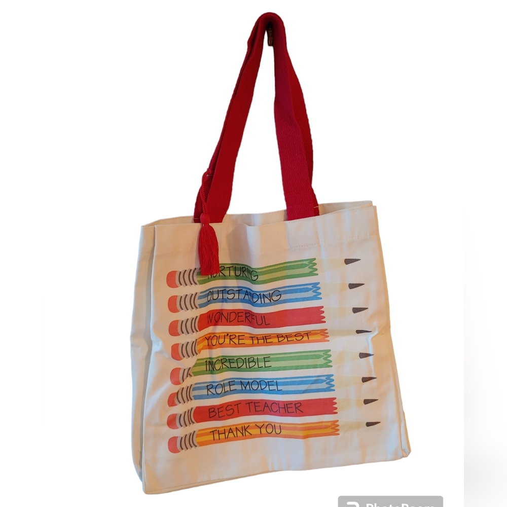 Classic Reusable Shopping Bag for Teacher - Picture 3 of 6